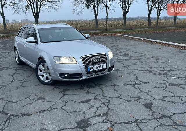 Серый Ауди А6 Олроуд, объемом двигателя 3 л и пробегом 330 тыс. км за 12200 $, фото 1 на Automoto.ua