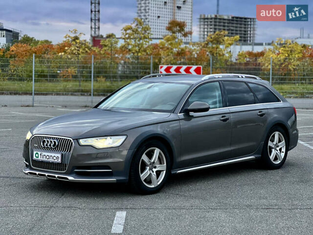 Сірий Ауді A6 Allroad, об'ємом двигуна 3 л та пробігом 144 тис. км за 20700 $, фото 1 на Automoto.ua