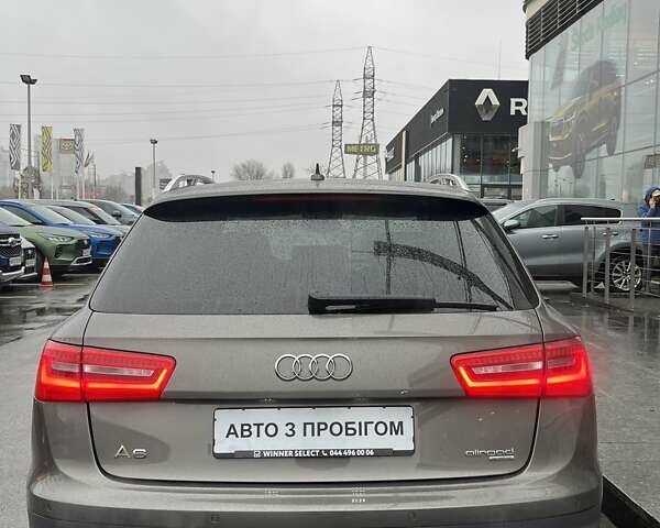 Сірий Ауді A6 Allroad, об'ємом двигуна 3 л та пробігом 144 тис. км за 18500 $, фото 6 на Automoto.ua
