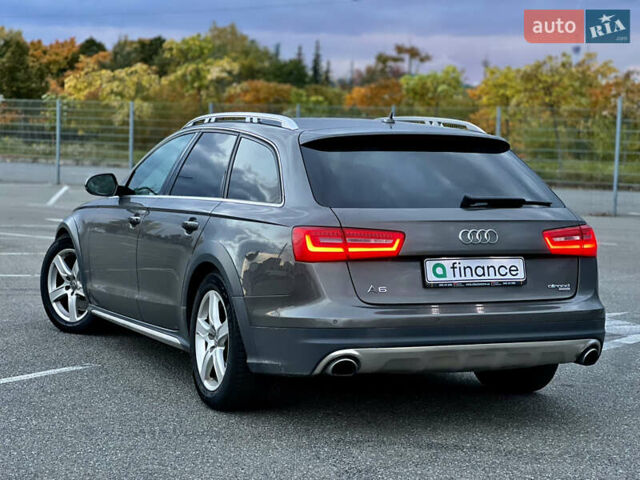 Сірий Ауді A6 Allroad, об'ємом двигуна 3 л та пробігом 144 тис. км за 20700 $, фото 8 на Automoto.ua