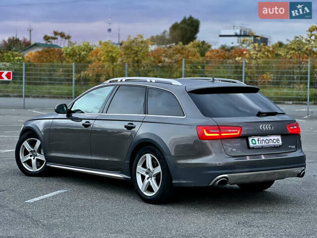 Сірий Ауді A6 Allroad, об'ємом двигуна 3 л та пробігом 144 тис. км за 20700 $, фото 7 на Automoto.ua