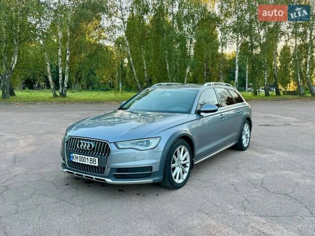 Сірий Ауді A6 Allroad, об'ємом двигуна 2.97 л та пробігом 313 тис. км за 21000 $, фото 1 на Automoto.ua