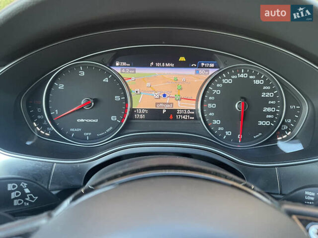 Серый Ауди А6 Олроуд, объемом двигателя 2.97 л и пробегом 180 тыс. км за 30700 $, фото 11 на Automoto.ua