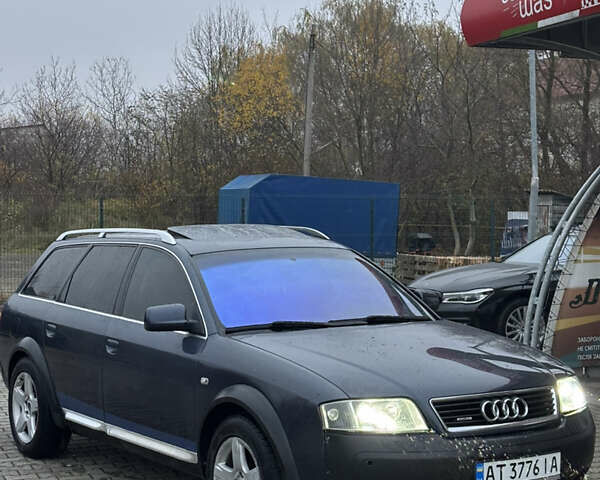 Синий Ауди А6 Олроуд, объемом двигателя 2.5 л и пробегом 450 тыс. км за 4385 $, фото 1 на Automoto.ua