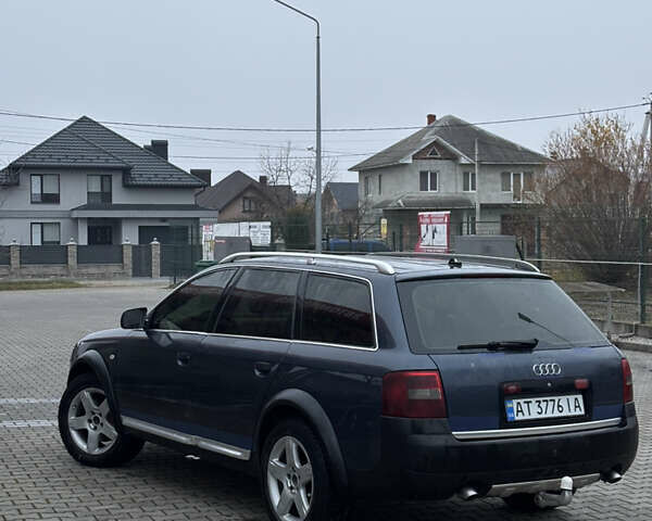 Синий Ауди А6 Олроуд, объемом двигателя 2.5 л и пробегом 450 тыс. км за 4385 $, фото 4 на Automoto.ua