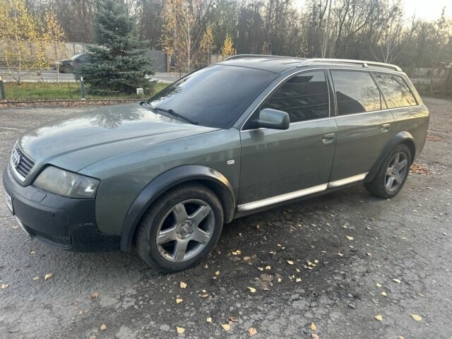 Зеленый Ауди А6 Олроуд, объемом двигателя 2.5 л и пробегом 350 тыс. км за 4100 $, фото 1 на Automoto.ua