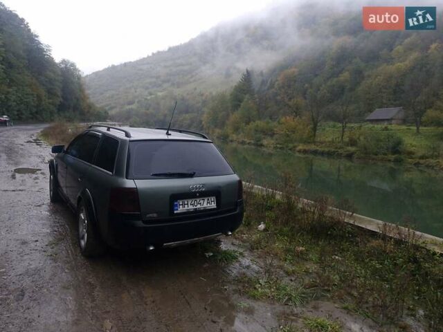 Зеленый Ауди А6 Олроуд, объемом двигателя 2.5 л и пробегом 337 тыс. км за 5100 $, фото 2 на Automoto.ua