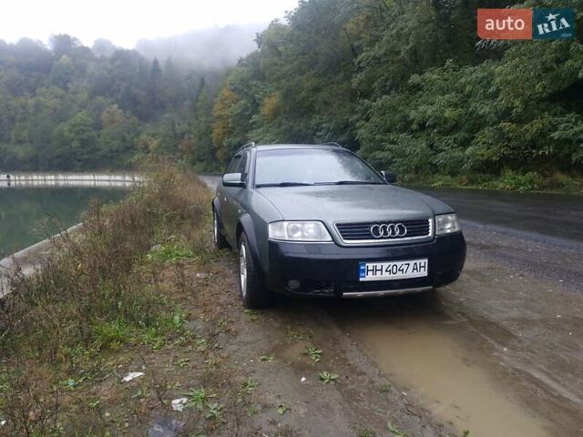 Зеленый Ауди А6 Олроуд, объемом двигателя 2.5 л и пробегом 337 тыс. км за 5100 $, фото 1 на Automoto.ua
