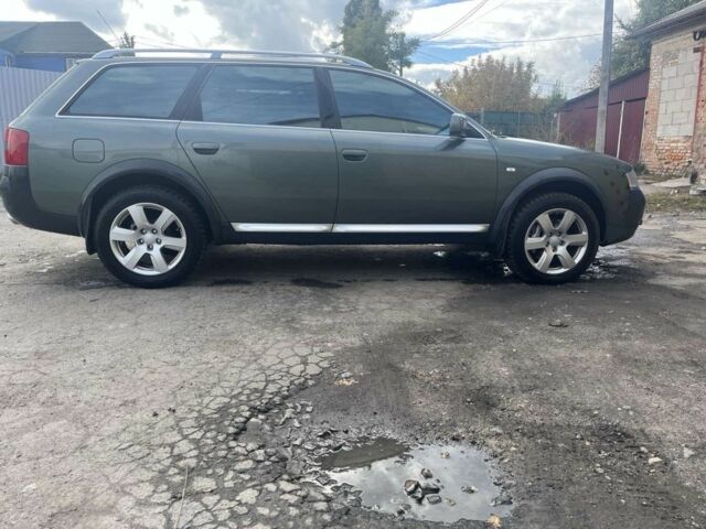 Зеленый Ауди А6 Олроуд, объемом двигателя 2.7 л и пробегом 242 тыс. км за 5000 $, фото 1 на Automoto.ua