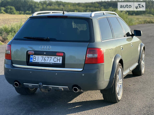 Зелений Ауді A6 Allroad, об'ємом двигуна 2.7 л та пробігом 381 тис. км за 5800 $, фото 6 на Automoto.ua