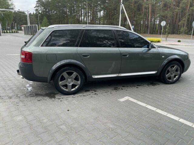 Зелений Ауді A6 Allroad, об'ємом двигуна 2.5 л та пробігом 270 тис. км за 6000 $, фото 2 на Automoto.ua