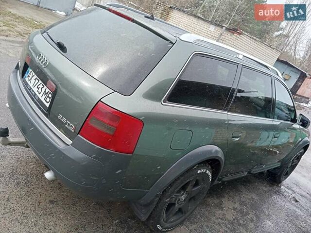 Зеленый Ауди А6 Олроуд, объемом двигателя 2.5 л и пробегом 390 тыс. км за 5500 $, фото 25 на Automoto.ua