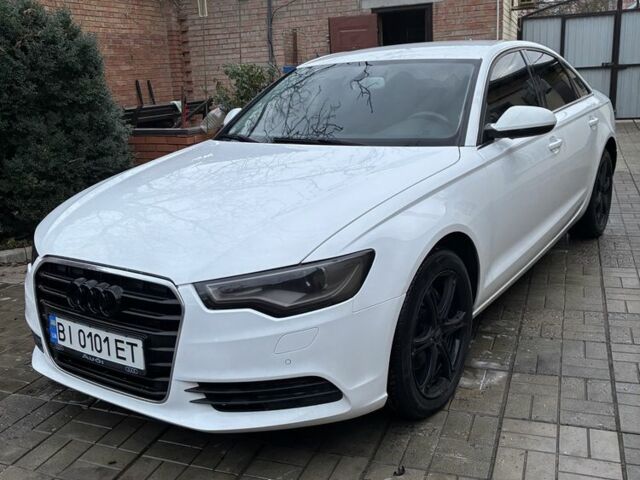 Белый Ауди А6, объемом двигателя 2 л и пробегом 211 тыс. км за 16500 $, фото 1 на Automoto.ua