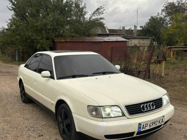 Білий Ауді А6, об'ємом двигуна 2 л та пробігом 100 тис. км за 2950 $, фото 1 на Automoto.ua