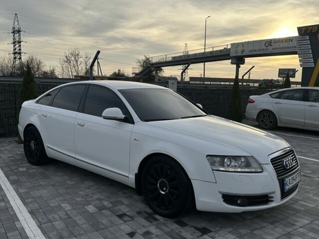 Белый Ауди А6, объемом двигателя 2 л и пробегом 265 тыс. км за 10900 $, фото 2 на Automoto.ua