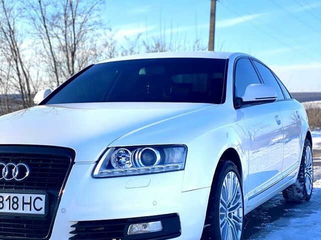 Белый Ауди А6, объемом двигателя 3.1 л и пробегом 215 тыс. км за 9500 $, фото 4 на Automoto.ua
