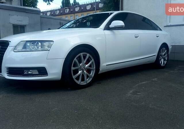 Белый Ауди А6, объемом двигателя 3 л и пробегом 245 тыс. км за 9200 $, фото 3 на Automoto.ua