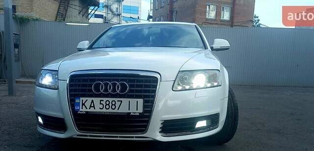 Белый Ауди А6, объемом двигателя 3 л и пробегом 245 тыс. км за 9200 $, фото 4 на Automoto.ua