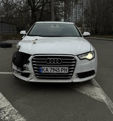 Білий Ауді А6, об'ємом двигуна 3 л та пробігом 316 тис. км за 8000 $, фото 1 на Automoto.ua