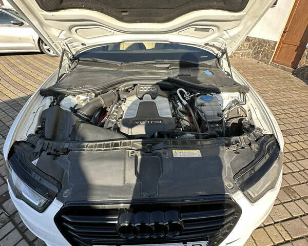 Белый Ауди А6, объемом двигателя 3 л и пробегом 186 тыс. км за 13000 $, фото 14 на Automoto.ua