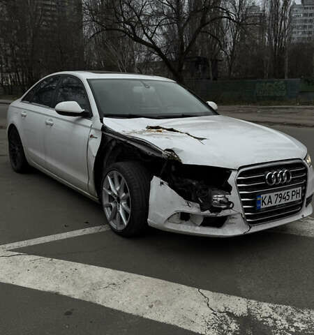 Білий Ауді А6, об'ємом двигуна 3 л та пробігом 316 тис. км за 8000 $, фото 2 на Automoto.ua