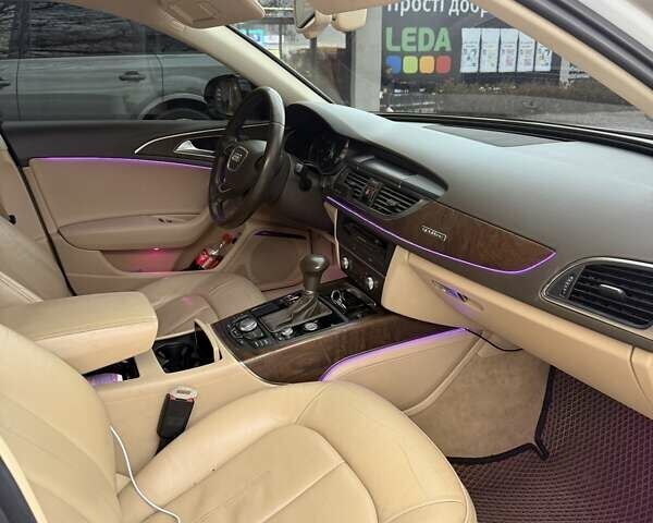 Ауді А6 2012 у Виноградове на Automoto.ua Білий Ауді А6, об'ємом двигуна 3 л та пробігом 286 тис. км за 16900 $, фото 19 на Automoto.ua