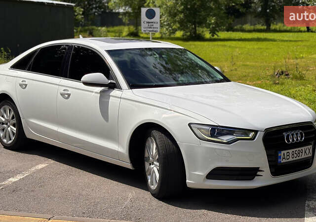 Белый Ауди А6, объемом двигателя 2 л и пробегом 150 тыс. км за 14950 $, фото 3 на Automoto.ua