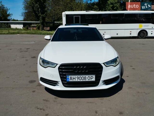 Білий Ауді А6, об'ємом двигуна 1.98 л та пробігом 186 тис. км за 12000 $, фото 3 на Automoto.ua