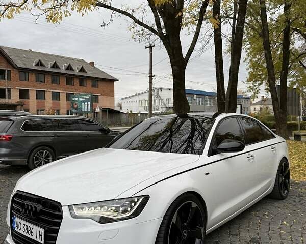 Ауді А6 2012 у Виноградове на Automoto.ua Білий Ауді А6, об'ємом двигуна 3 л та пробігом 286 тис. км за 16900 $, фото 10 на Automoto.ua
