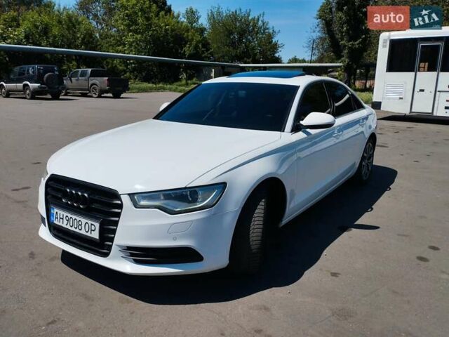 Білий Ауді А6, об'ємом двигуна 1.98 л та пробігом 186 тис. км за 12000 $, фото 2 на Automoto.ua
