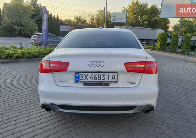 Ауди А6 2013 в Хмельницком на Automoto.ua Белый Ауди А6, объемом двигателя 3 л и пробегом 171 тыс. км за 15300 $, фото 6 на Automoto.ua