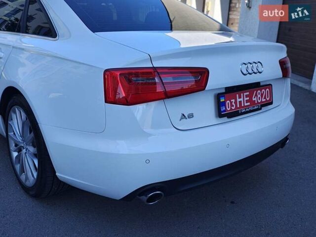 Ауди А6 2013 в Ровно на Automoto.ua Белый Ауди А6, объемом двигателя 2 л и пробегом 222 тыс. км за 11750 $, фото 31 на Automoto.ua