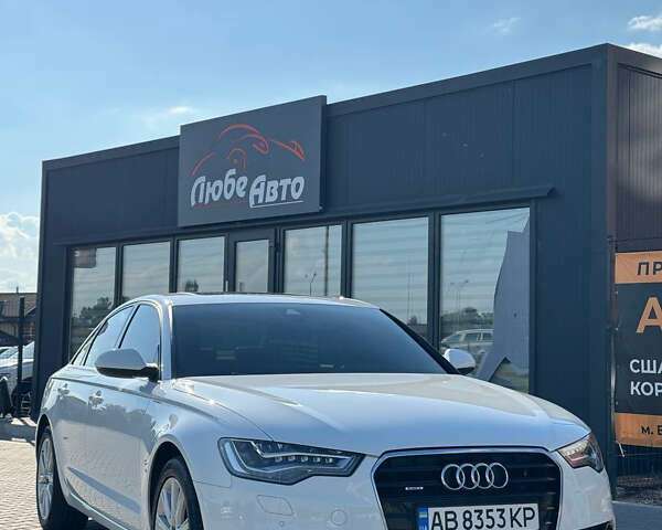 Белый Ауди А6, объемом двигателя 3 л и пробегом 130 тыс. км за 20600 $, фото 1 на Automoto.ua
