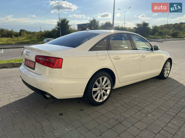 Ауди А6 2013 в Львове на Automoto.ua Белый Ауди А6, объемом двигателя 2 л и пробегом 179 тыс. км за 10300 $, фото 7 на Automoto.ua