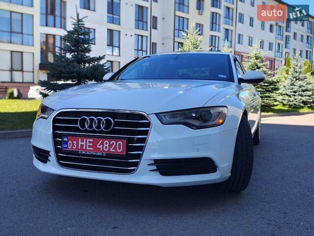 Ауди А6 2013 в Ровно на Automoto.ua Белый Ауди А6, объемом двигателя 2 л и пробегом 222 тыс. км за 11750 $, фото 28 на Automoto.ua