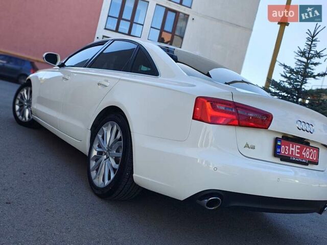 Ауди А6 2013 в Ровно на Automoto.ua Белый Ауди А6, объемом двигателя 2 л и пробегом 222 тыс. км за 11750 $, фото 13 на Automoto.ua
