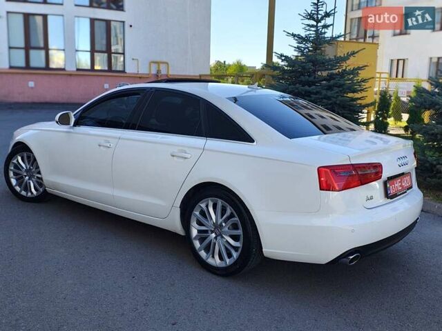 Ауди А6 2013 в Ровно на Automoto.ua Белый Ауди А6, объемом двигателя 2 л и пробегом 222 тыс. км за 11750 $, фото 19 на Automoto.ua