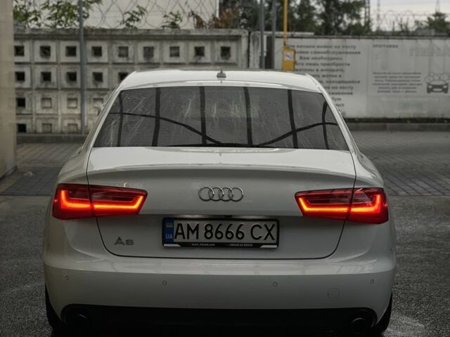 Белый Ауди А6, объемом двигателя 2 л и пробегом 158 тыс. км за 12500 $, фото 6 на Automoto.ua