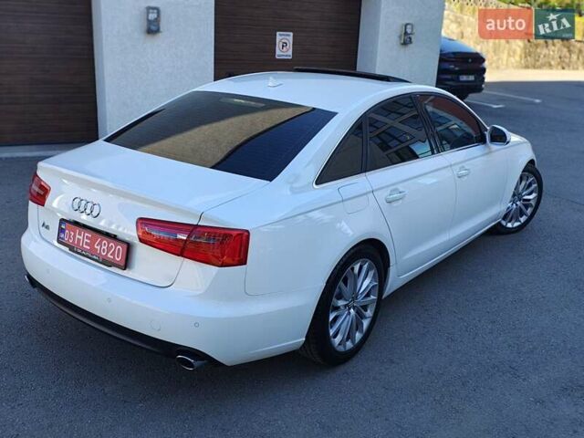Ауди А6 2013 в Ровно на Automoto.ua Белый Ауди А6, объемом двигателя 2 л и пробегом 222 тыс. км за 11750 $, фото 32 на Automoto.ua
