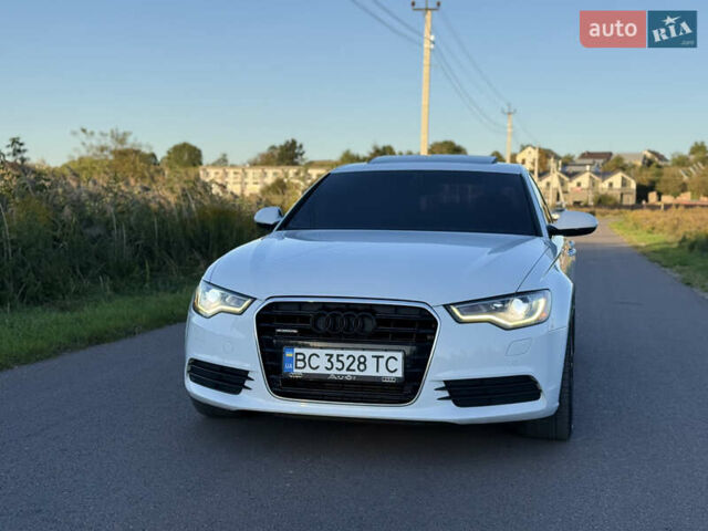Белый Ауди А6, объемом двигателя 3 л и пробегом 197 тыс. км за 16400 $, фото 120 на Automoto.ua