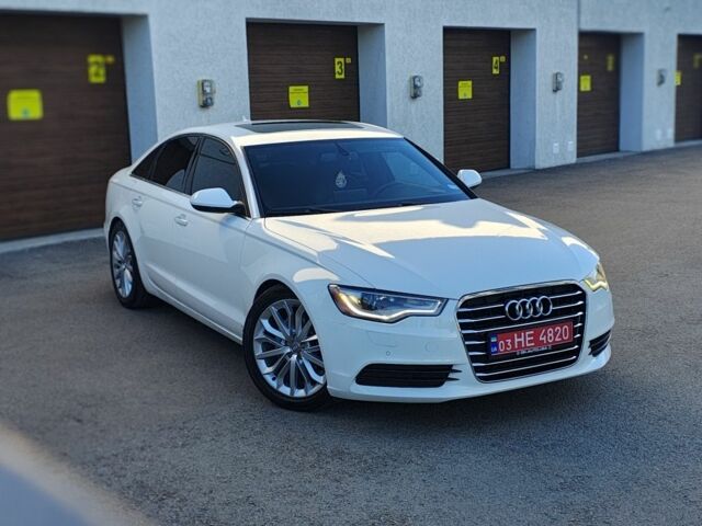 Ауди А6 2013 в Ровно на Automoto.ua Белый Ауди А6, объемом двигателя 2 л и пробегом 220 тыс. км за 11900 $, фото 1 на Automoto.ua