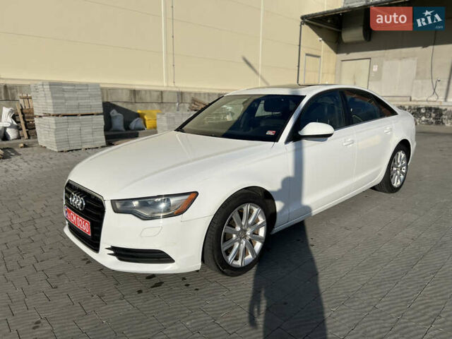 Ауди А6 2013 в Львове на Automoto.ua Белый Ауди А6, объемом двигателя 2 л и пробегом 179 тыс. км за 10300 $, фото 3 на Automoto.ua
