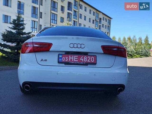 Ауди А6 2013 в Ровно на Automoto.ua Белый Ауди А6, объемом двигателя 2 л и пробегом 222 тыс. км за 11750 $, фото 33 на Automoto.ua