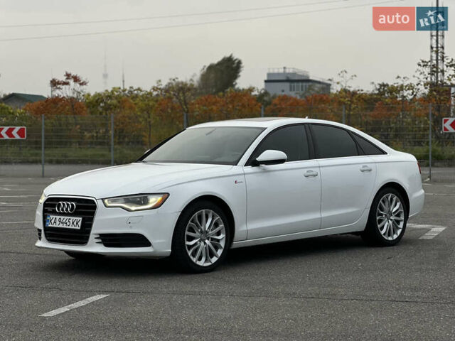 Ауди А6 2013 в Киеве на Automoto.ua Белый Ауди А6, объемом двигателя 3 л и пробегом 254 тыс. км за 12900 $, фото 1 на Automoto.ua