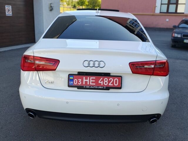 Ауди А6 2013 в Ровно на Automoto.ua Белый Ауди А6, объемом двигателя 2 л и пробегом 220 тыс. км за 11900 $, фото 9 на Automoto.ua