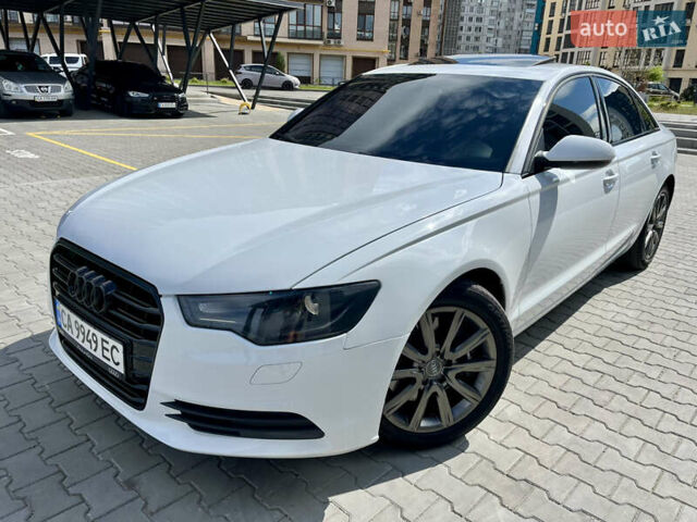 Белый Ауди А6, объемом двигателя 2 л и пробегом 235 тыс. км за 14999 $, фото 2 на Automoto.ua