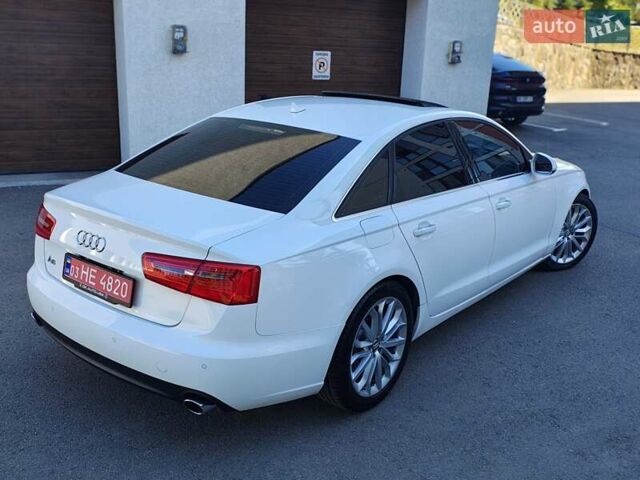 Ауди А6 2013 в Ровно на Automoto.ua Белый Ауди А6, объемом двигателя 2 л и пробегом 222 тыс. км за 11750 $, фото 21 на Automoto.ua