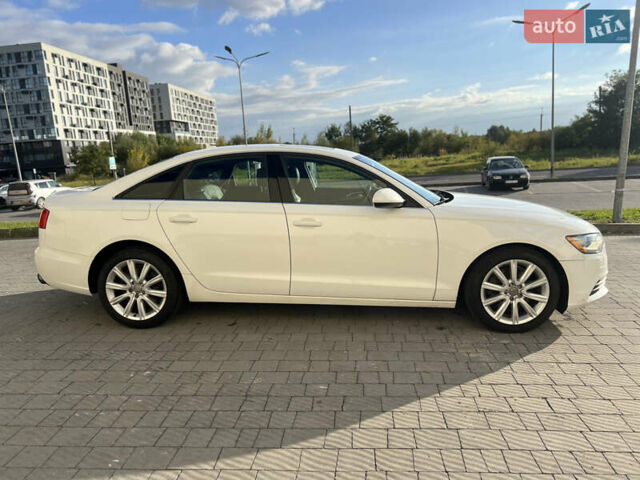 Ауди А6 2013 в Львове на Automoto.ua Белый Ауди А6, объемом двигателя 2 л и пробегом 179 тыс. км за 10300 $, фото 8 на Automoto.ua
