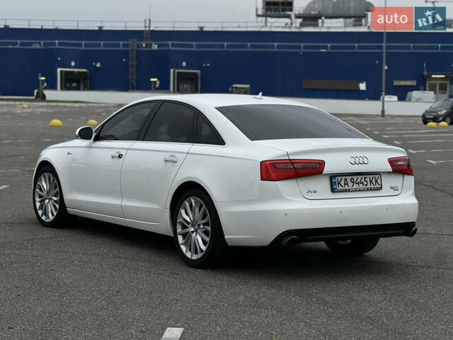 Ауди А6 2013 в Киеве на Automoto.ua Белый Ауди А6, объемом двигателя 3 л и пробегом 254 тыс. км за 12900 $, фото 5 на Automoto.ua