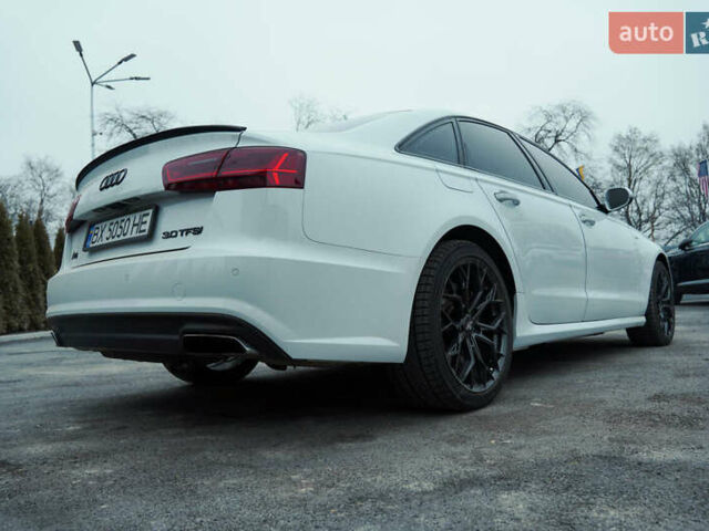 Ауді А6 2014 у Каменце-Подольском на Automoto.ua Білий Ауді А6, об'ємом двигуна 3 л та пробігом 197 тис. км за 14500 $, фото 11 на Automoto.ua